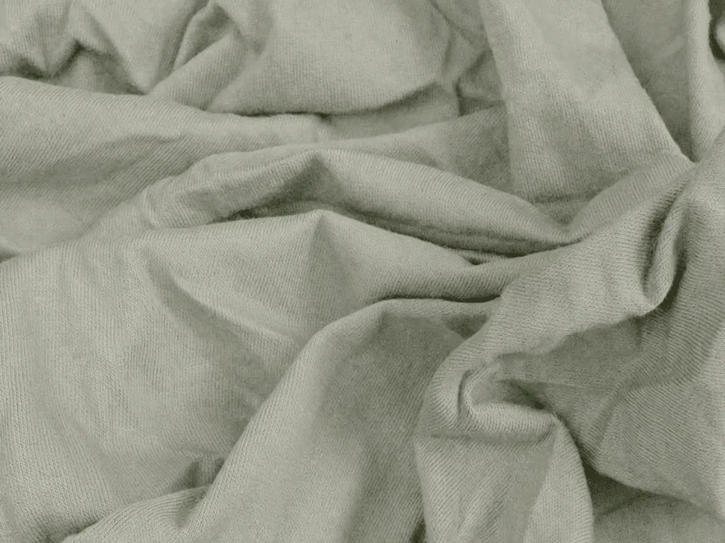 Jersey plachta EXCLUSIVE sivozelená 160 x 200 cm