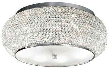 Krištáľové svietidlo IDEAL LUX Pasha PL10 Cromo 100746