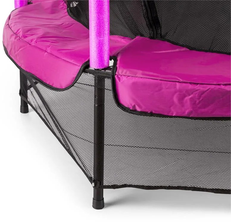 Rocketkid, trampolína, Ø140cm, bezpečnostná sieť, bungee pruženie, od 3 rokov