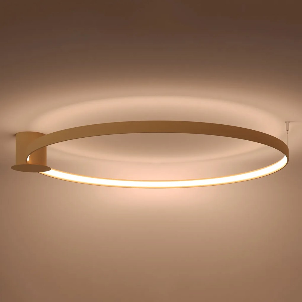 Stropné LED svietidlo Rio 110, 1x LED 70w, 3000k, g