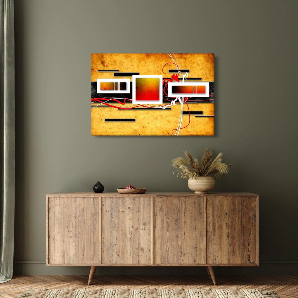 Obraz - Abstrakcia (90x60 cm)