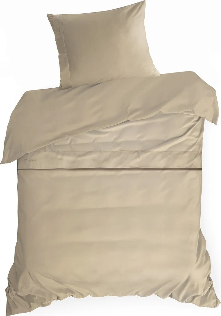 MAKOSATÉNOVÉ OBLIEČKY EVA MINGE ELEGANT1D 160X200 CM, 2 KS 70X80 CM BÉŽOVÉ