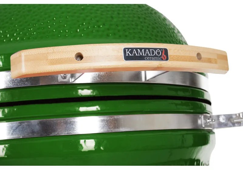 Kamado Keramický gril MAMUT SET 56cm Zelený