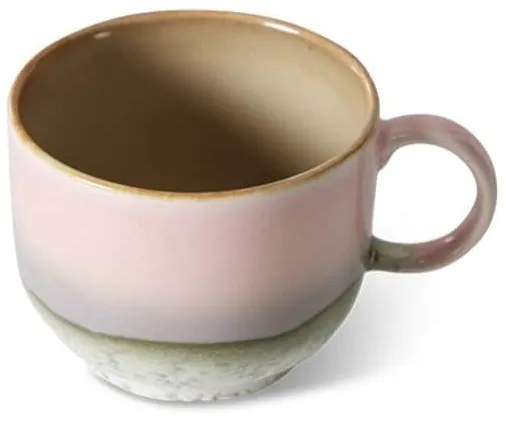 HK living Kameninový hrnek Tea cup 70's Muse 425 ml