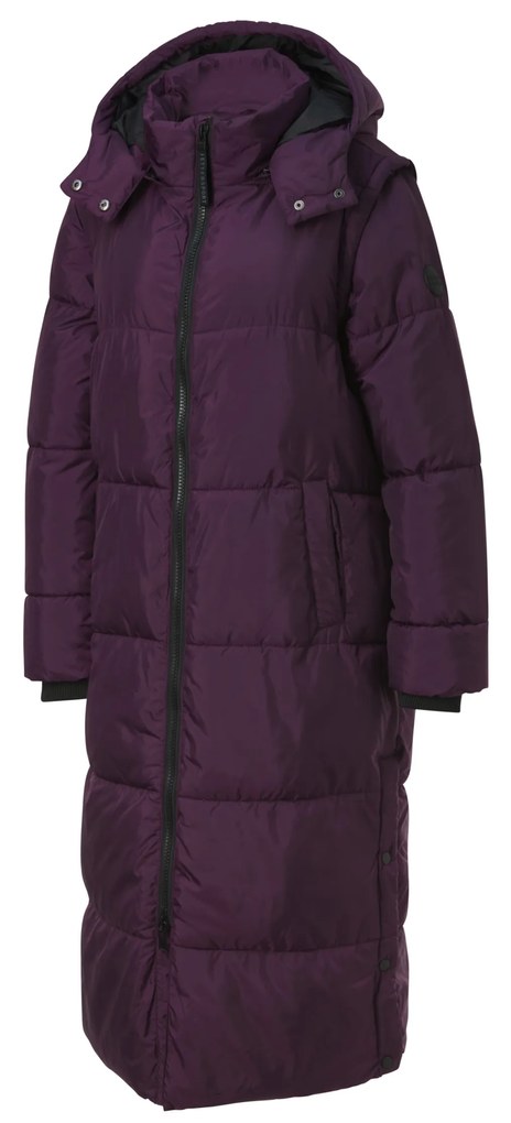 Crivit Dámsky prešívaný kabát 2 v 1 (M (40/42), fialová)  (100383578)