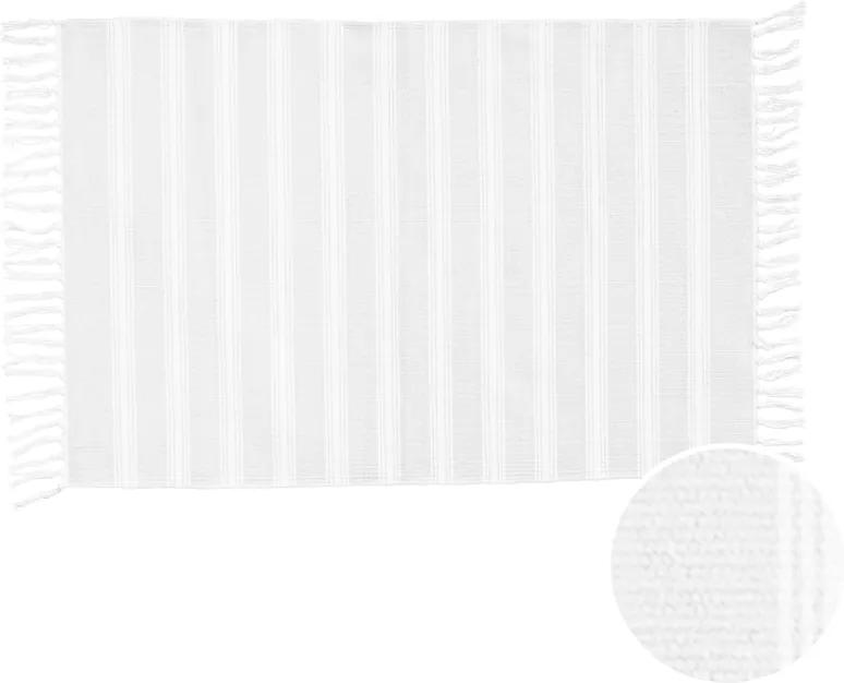 Butlers SILENT DANCER Koberček pruhovaný 60 x 90 cm - šedá/biela