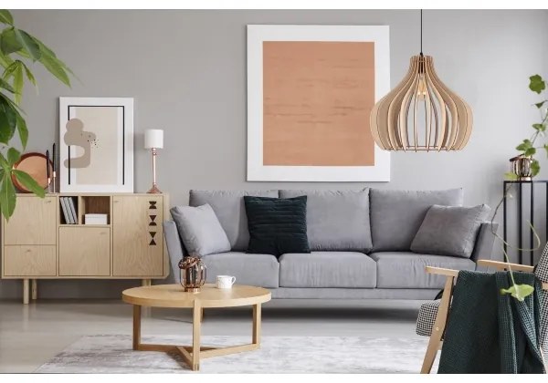 Luster na lanku WILL 1xE27/60W/230V čierna