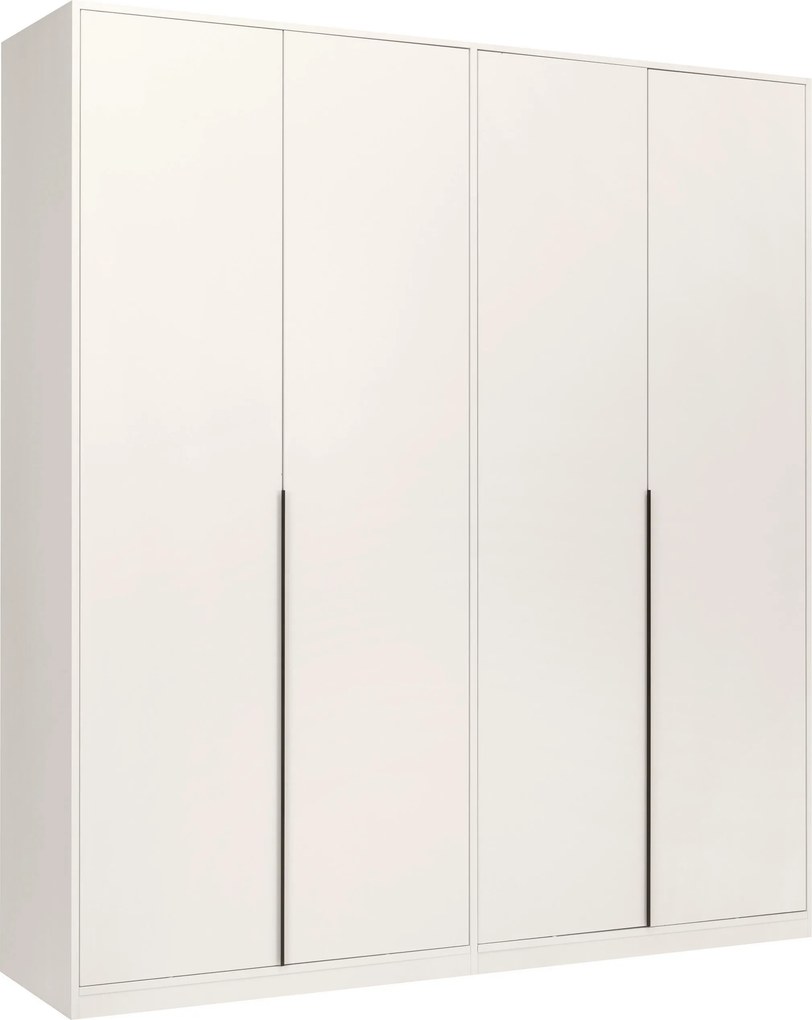 XXXLutz SKRIŇA S OTOČNÝMI DVERAMI, kašmírová, 185/211/53 cm P & B - Skrine - 000885001606