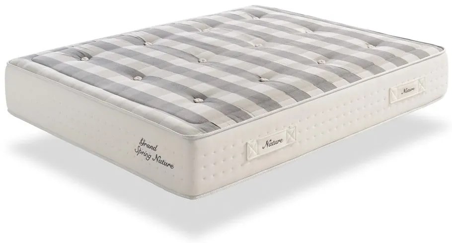 Stredne tvrdý pružinový termoregulačný matrac 90x200 cm Grand Spring Nature – Moonia
