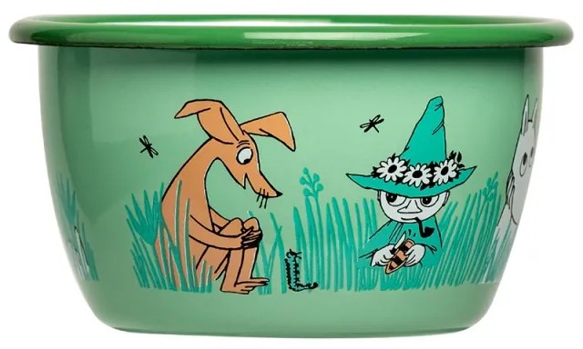 Miska Moomin Boys 0,3l, smalt / modrá