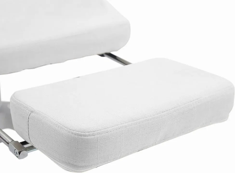 Kancelárska otočná stolička s opierkou hlavy - rôzne farby, biela