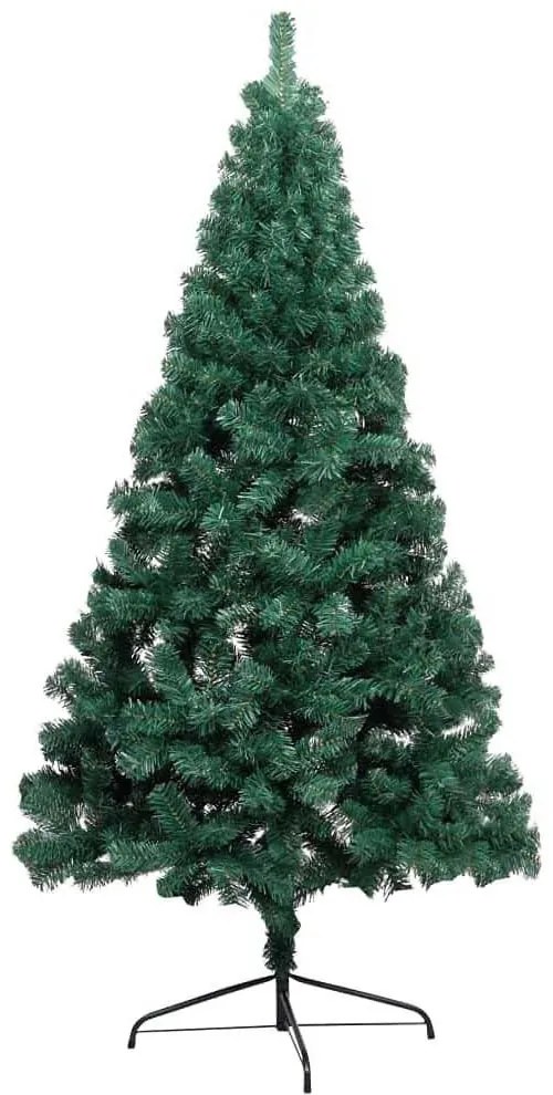 Umelý vianočný polovičný stromček, 150 cm 220 vetiev