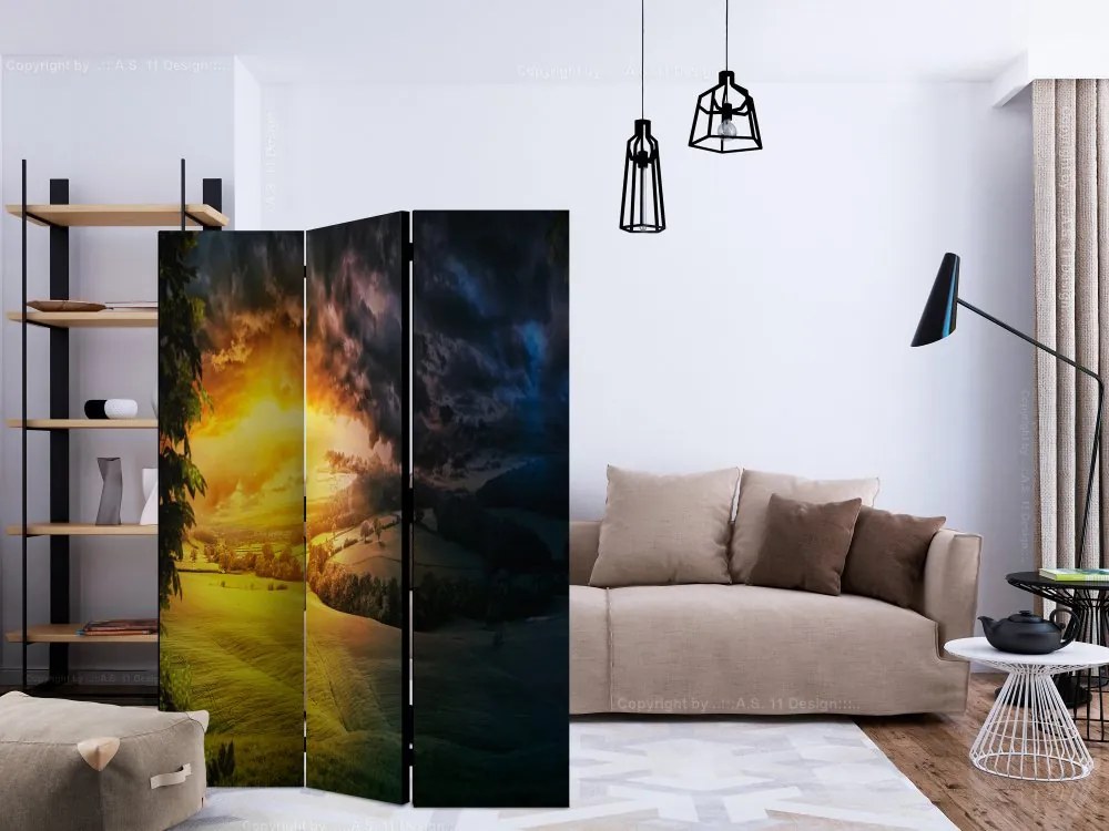 Artgeist Paraván - Twilight over the Valley [Room Dividers]