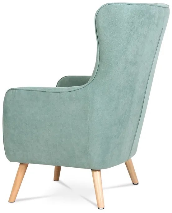 BONTEC Kreslo, modrá látka, AK-313 BLUE2 Farba: Šedá