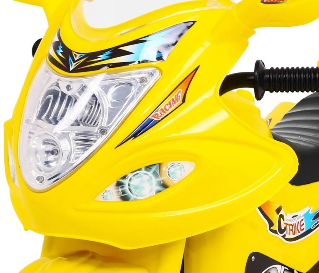 RAMIZ ELEKTRICKÁ MOTORKA BJX-088 - ŽLTÁ - 1x18 W - 1x 6V/4,5Ah - 2023
