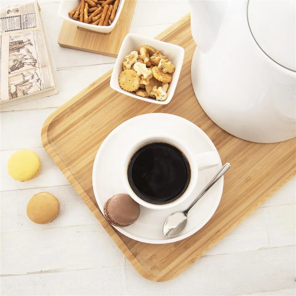 Orion Drevený servírovací podnos - bambusová tácka, 44 x 25 x 2 cm