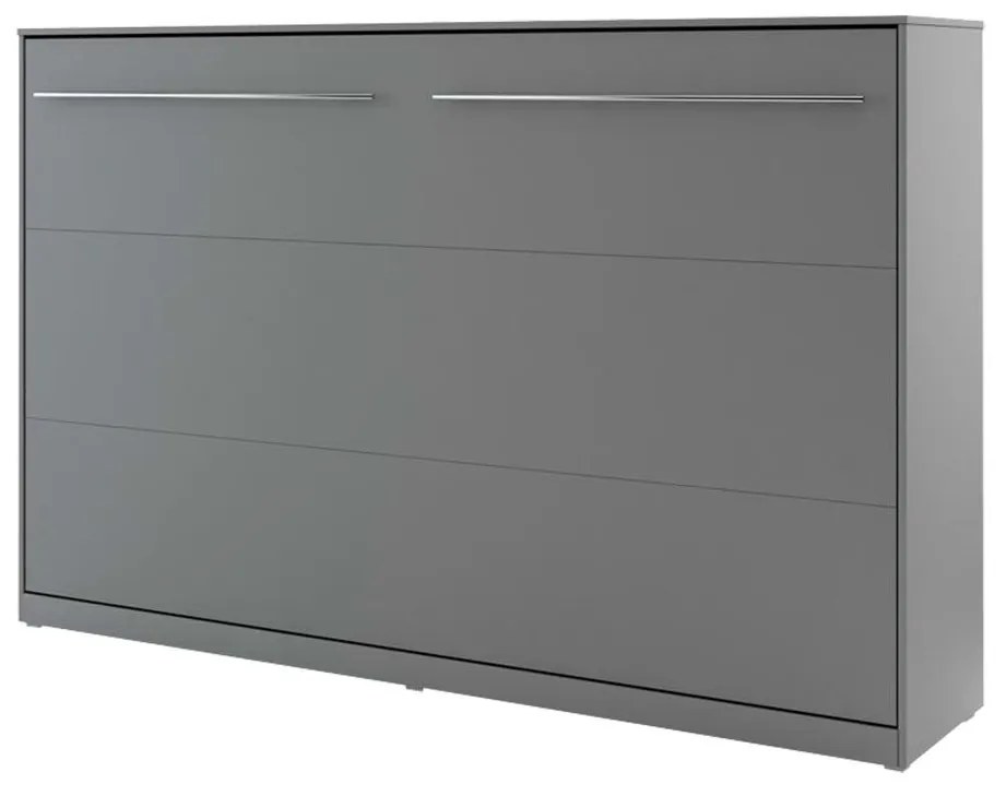 Skladacia posteľ Concord Pro II, Farby: biely / biely lesk, Rozmer postele: 90x200