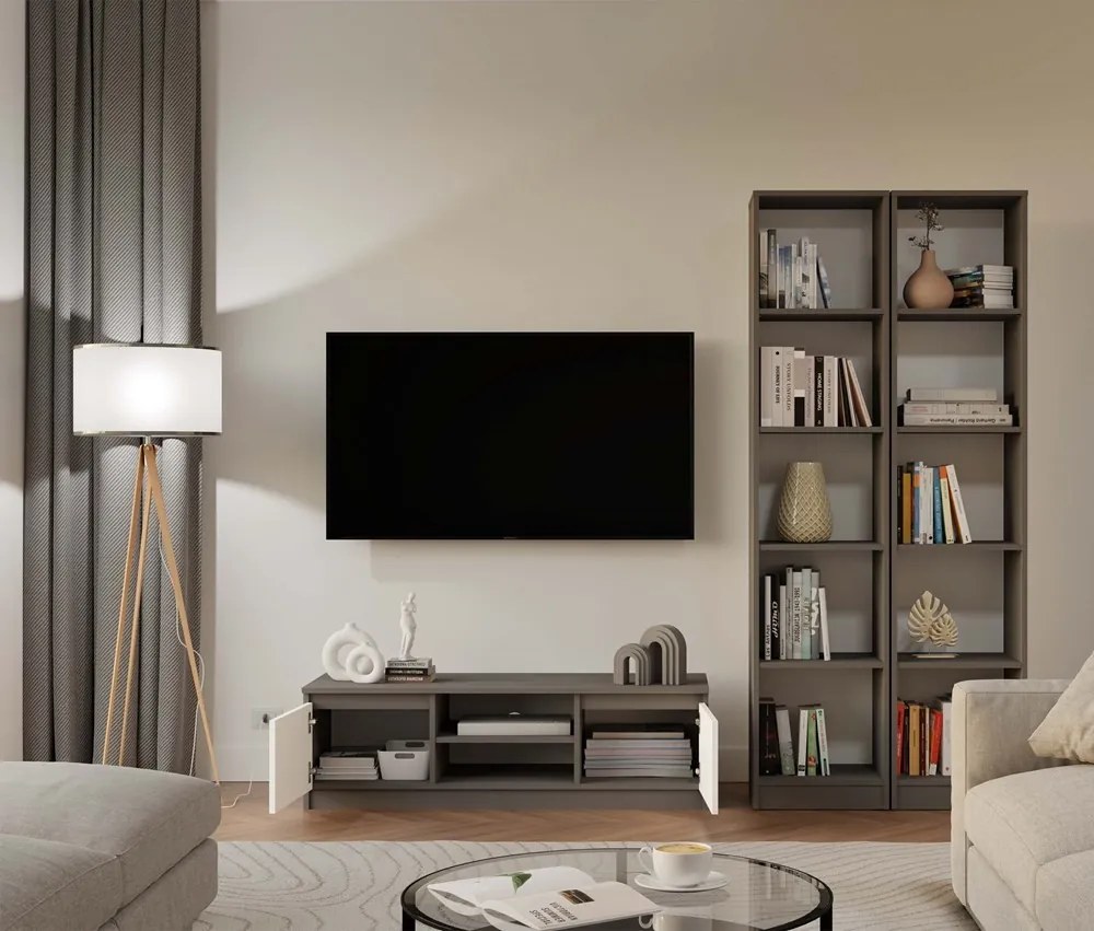 Regál Onyx R40 40 cm antracit