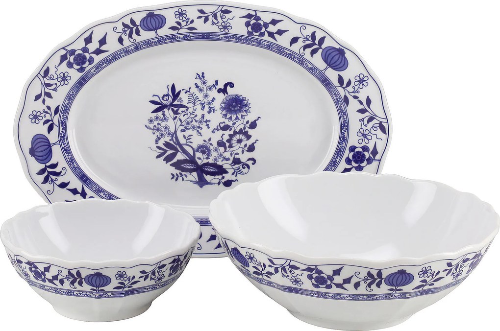 XXXLutz SADA SERVÍROVACÍCH MISIEK Flora Zwiebelmuster Creatable - Taniere - 007768077701