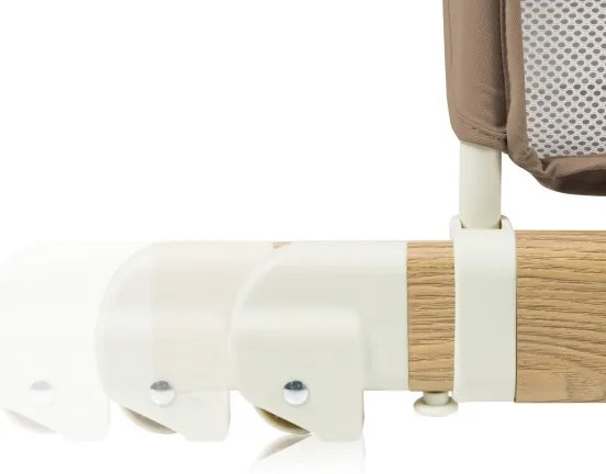 Lionelo - Detská postieľka 5v1 THOMI PLUS Béžová Carmel