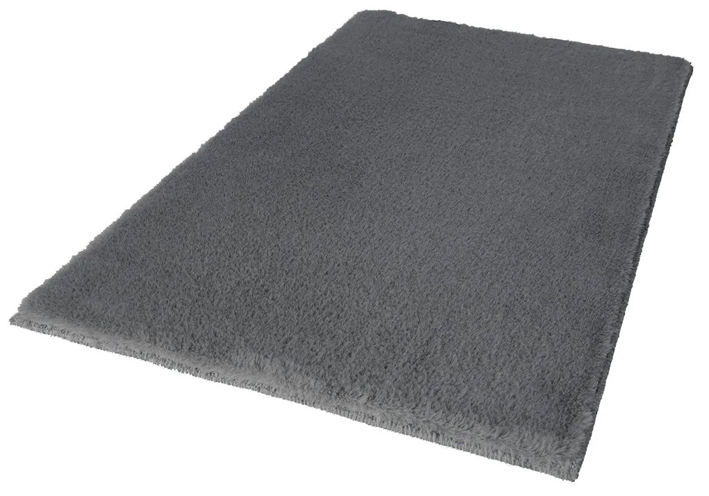 Dekorstudio Kožušinový koberec do kúpeľne TOPIA mats - tmavo sivý Rozmer koberca: 50x90cm