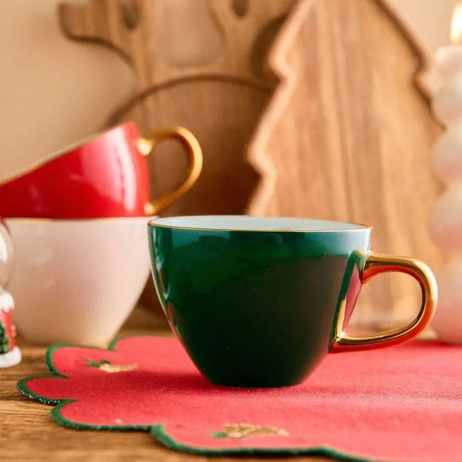 Sada dvoch hrnčekov LUNDI zelená 718625 350 ml