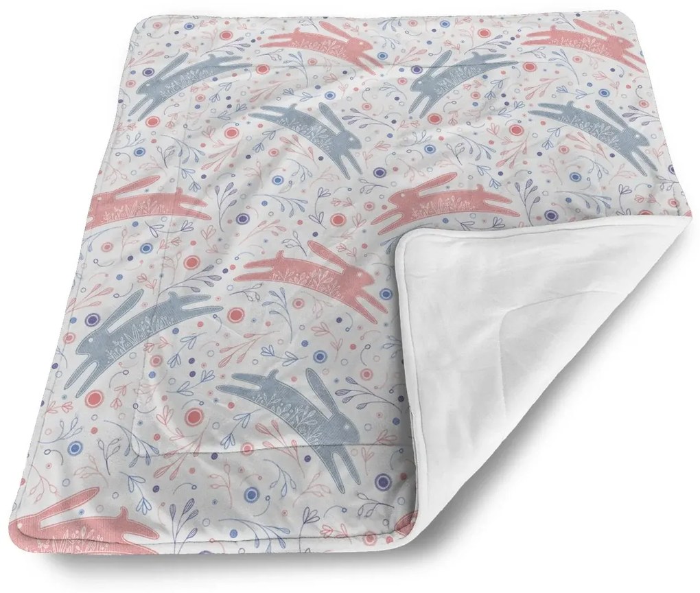 Sablio Deka pre bábätko Folklórne zajačikovia - 80x100 cm