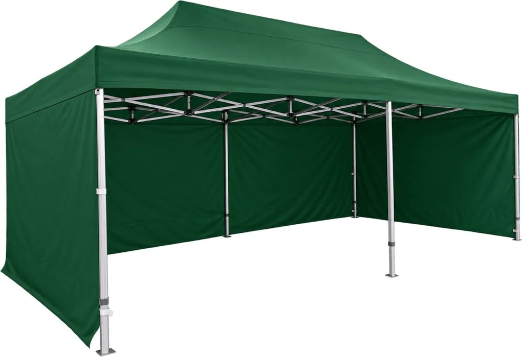Párty stan 8x4 Profi hexa, Zelená