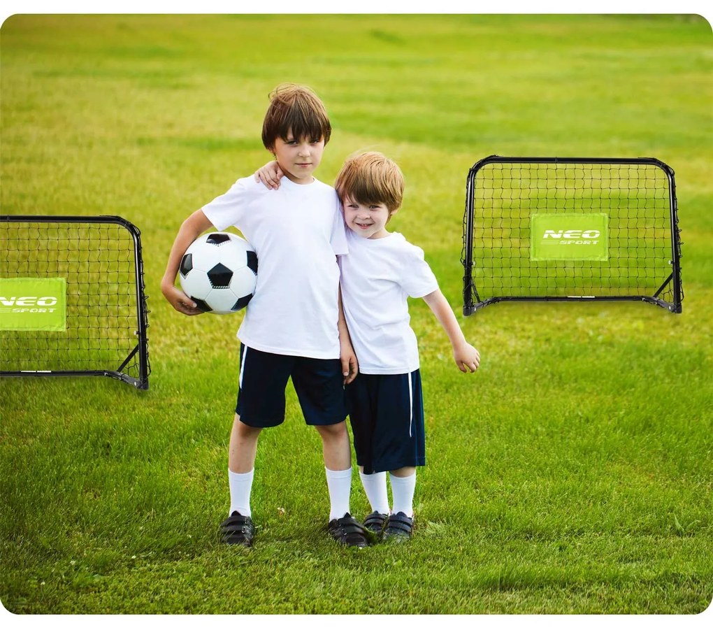 Neo-Sport Futbalové bránky - sada 2 ks - 60 x 45 x 25 cm NS-461