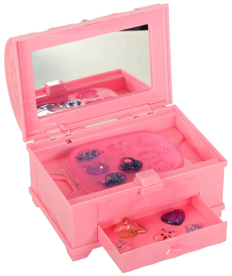 KIK Kreatívna súprava Magic Box UV - výroba šperkov pre deti, UV lepidlo 90 s