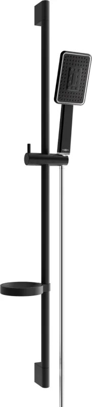 Mexen sprchový set DS54, čierna/chrom, 785544583-17