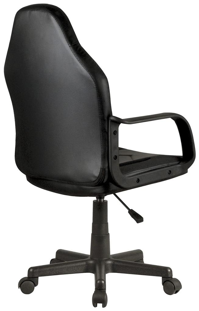Kancelárska/herná stolička Falkner (čierna). Vlastná spoľahlivá doprava až k Vám domov. 1071140
