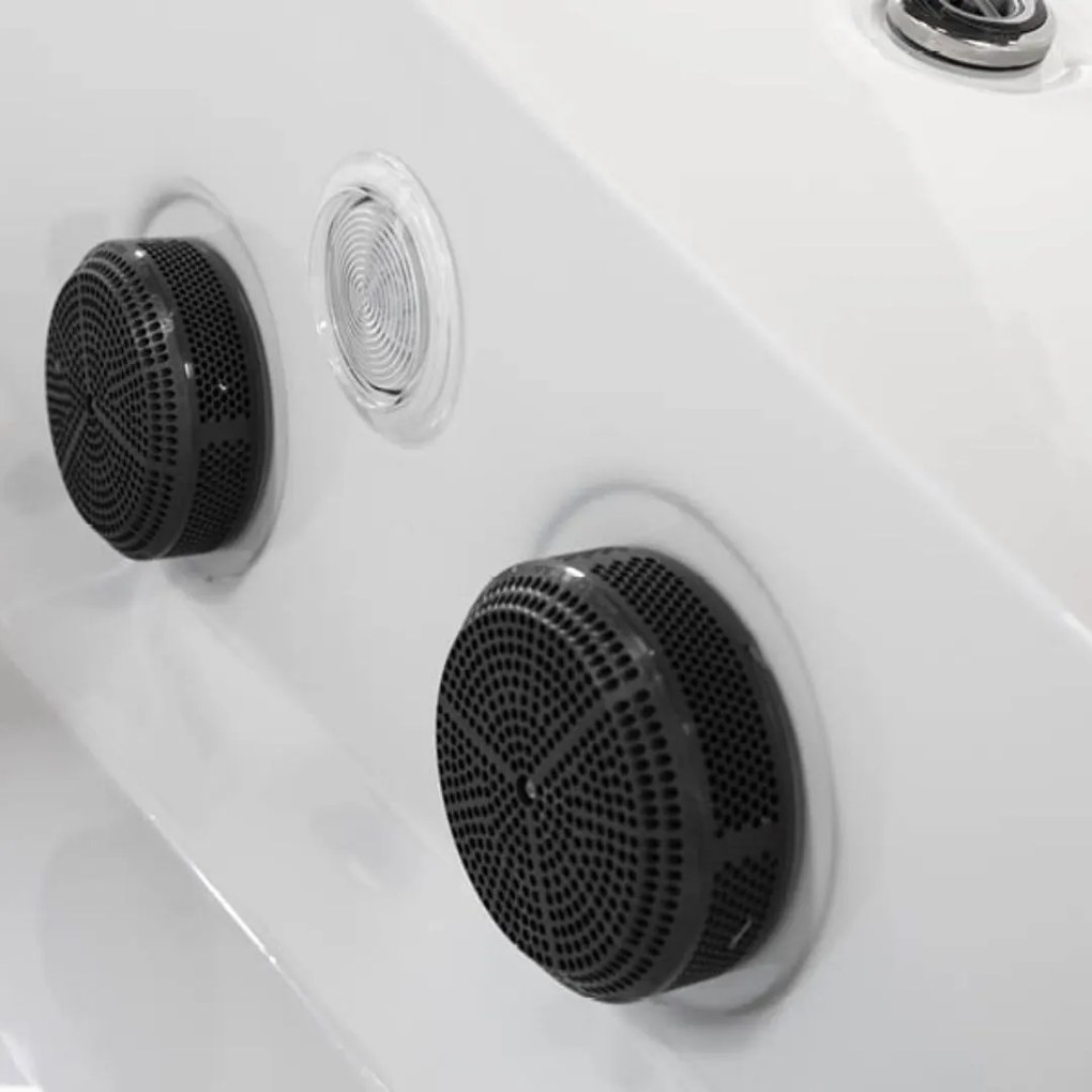 Hanscraft Virivka Plug & Play OKA2 Farba bočníc: Concrete, Farba škrupiny: Pearl white