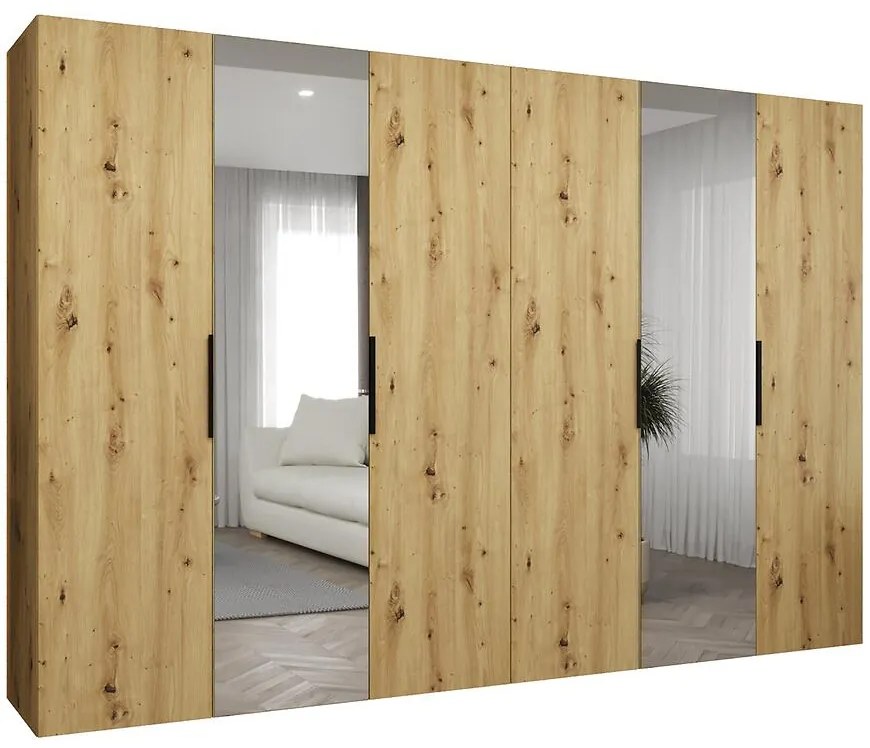 Skriňa Marbella II 300 artisan čierna