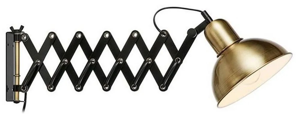 Markslöjd 108104 - Nástenné svietidlo RIGGS 1xE27/60W/230V mosadz