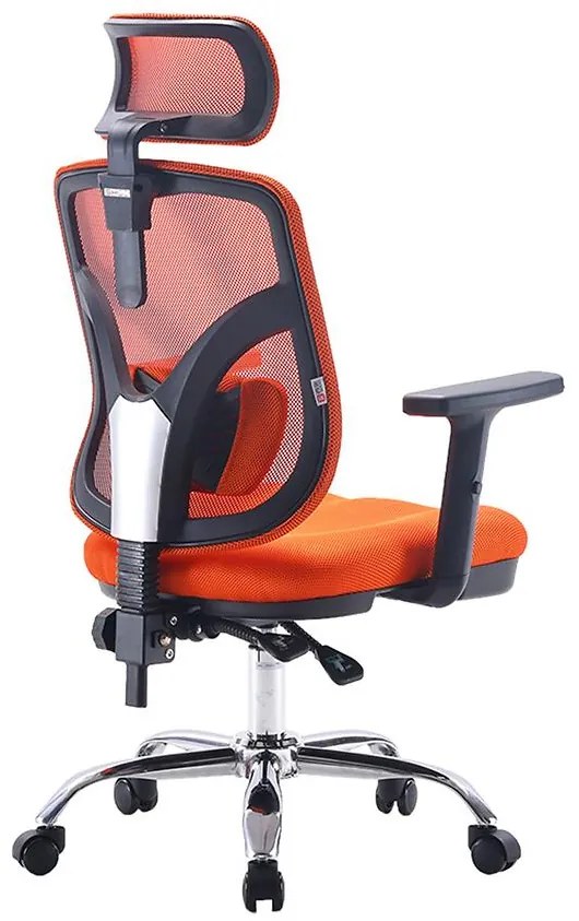 Kancelárske kreslo Angel Jokasta Oranžová