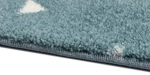 Koberce Breno Kusový koberec PASTEL KIDS 52/KVK, modrá,140 x 200 cm