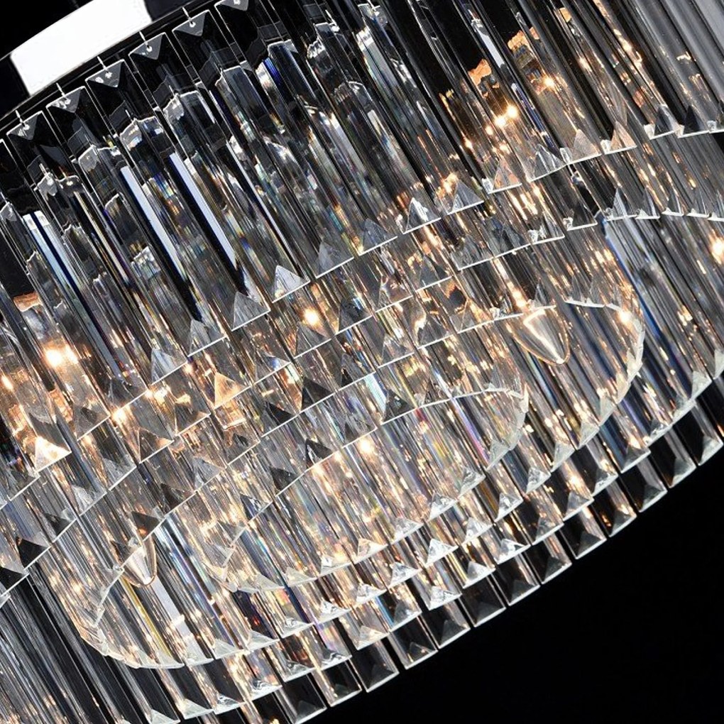 Toolight Toolight, stropné svietidlo 60cm, APP1532-8CP, chrómová, OSW-05169