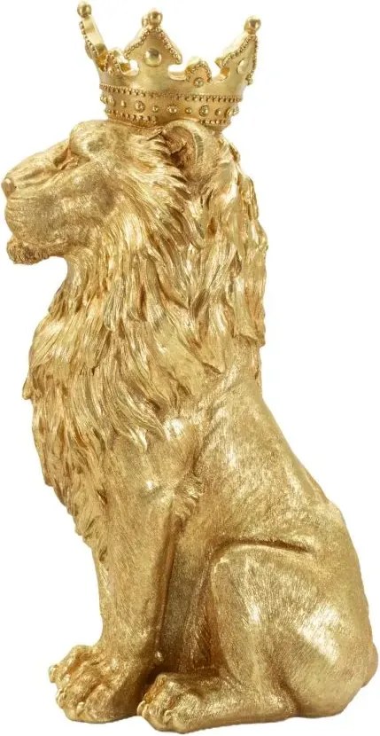 Dekoratívna socha Shant 74 cm zlatá