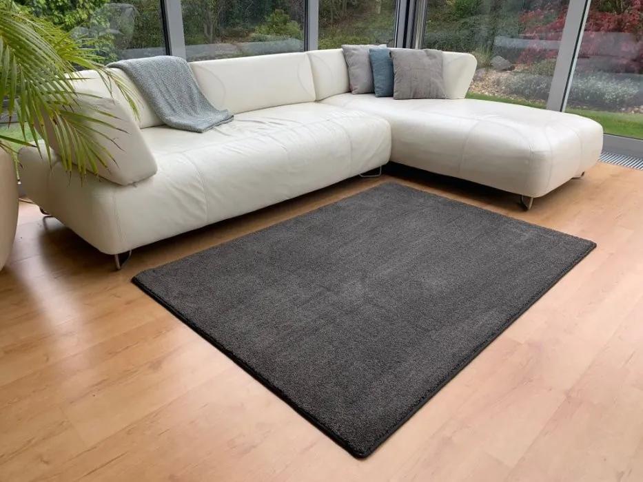 Vopi koberce Kusový koberec Udine taupe - 400x500 cm