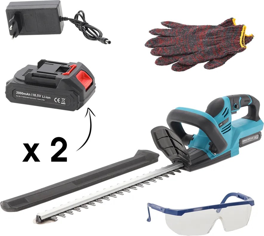 CH Aku záhradné nožnice na živý plot  48 cm / 21 V