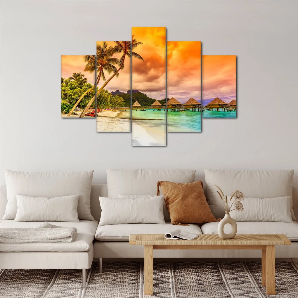 Obraz - Ostrov Bora Bora (150x105 cm)