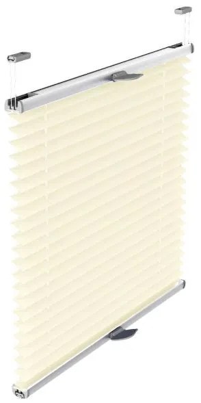 Gario Roleta Plisé Standard Slonová kosť Šírka: 87 cm