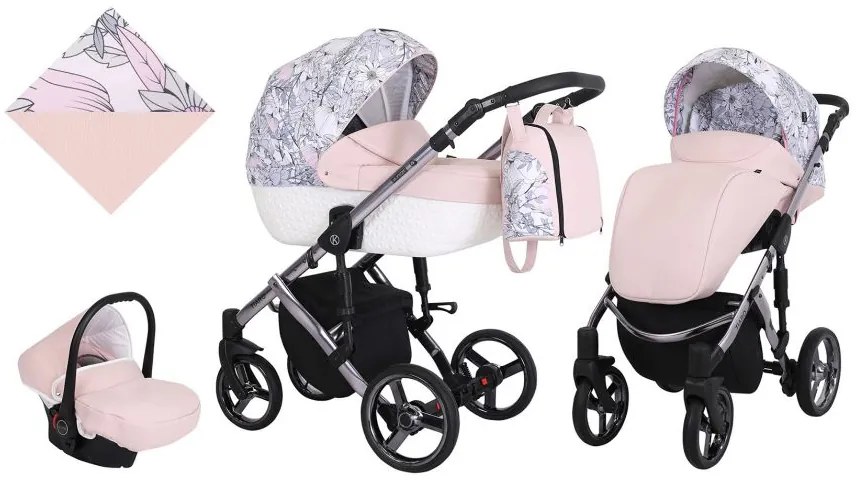 Kočík Kunert Tiaro Premium graphite frame 3v1 - 07