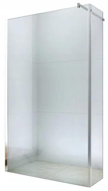 Mexen sprchová zástena bočná WALK-IN, 30 cm, chromový profil - šedé sklo, 850-030-000-01-40