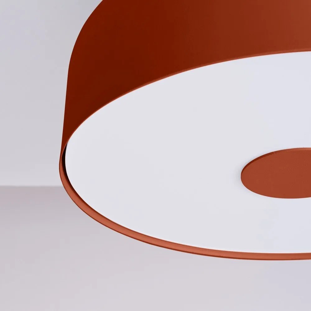 Oranžové stropné svietidlo ø 30 cm Blacko – Sollux