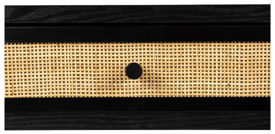 Čierny konzolový stolík 40x120 cm Guuji – White Label