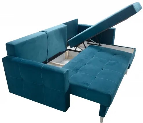 Sedacia súprava Gold, modrá (an 4575)