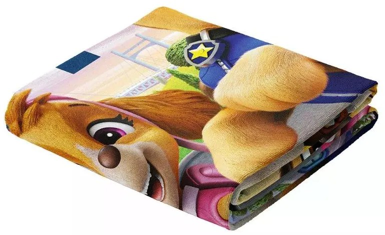 TipTrade Bavlnená froté osuška 70 x 140 cm- Labková Patrola Všetky Labky do Centrály