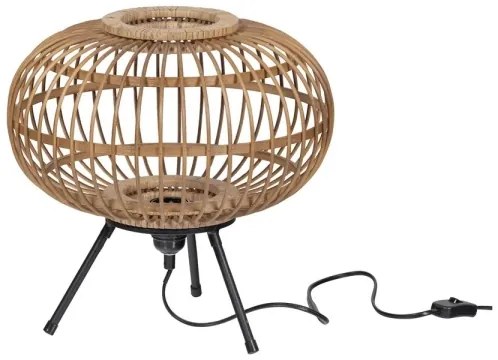 Stolná lampa BASICLABEL 1xE27/40W/230V bambus